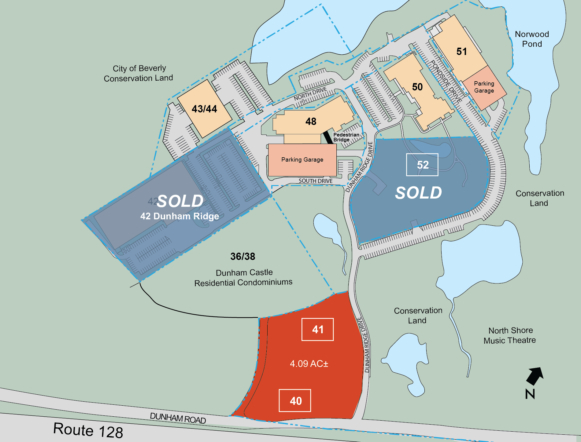 dunham ridge site plan